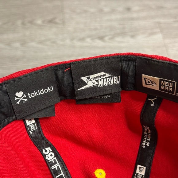 Iron Man New Era x Tokidoki 59FIFTY Fitted Hat Simone Legno Men's 7 3/8 2010 - Picture 7 of 11